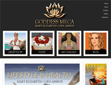 Tablet Screenshot of goddessmeca.com